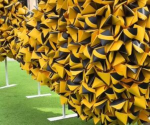 UK Mall Exhibits Bee Swarm Sculpture