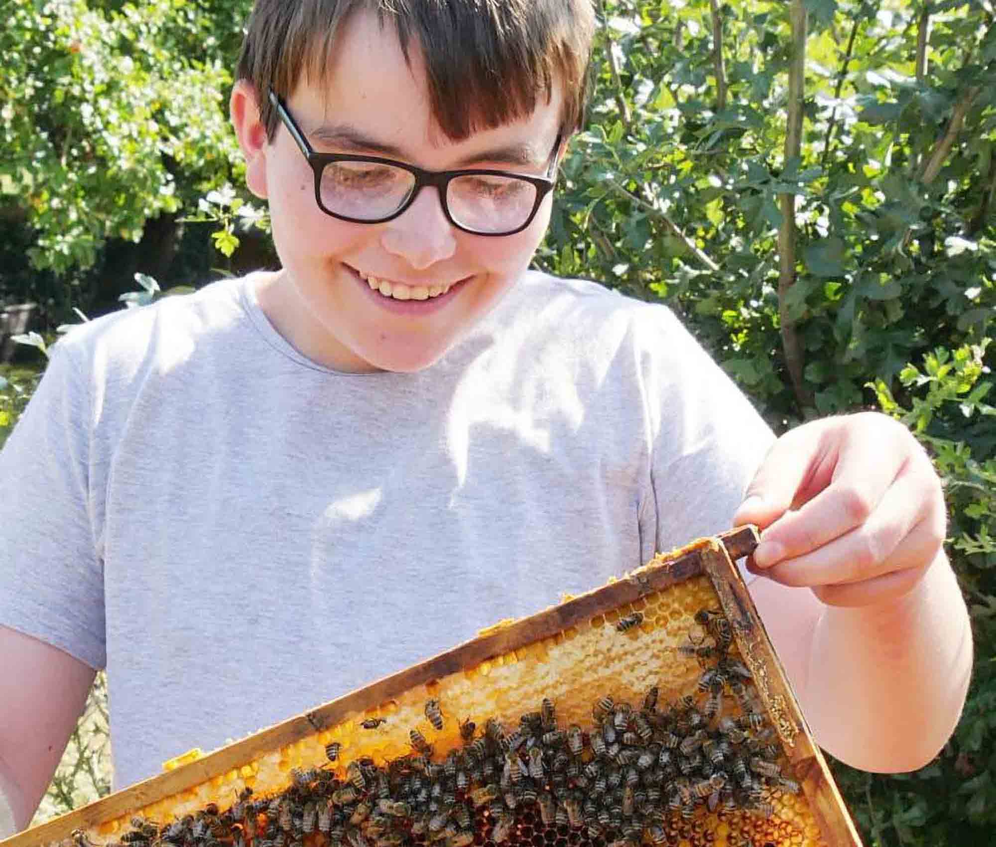 Beekeeping Is Time-Consuming But Great, Says Teenager…