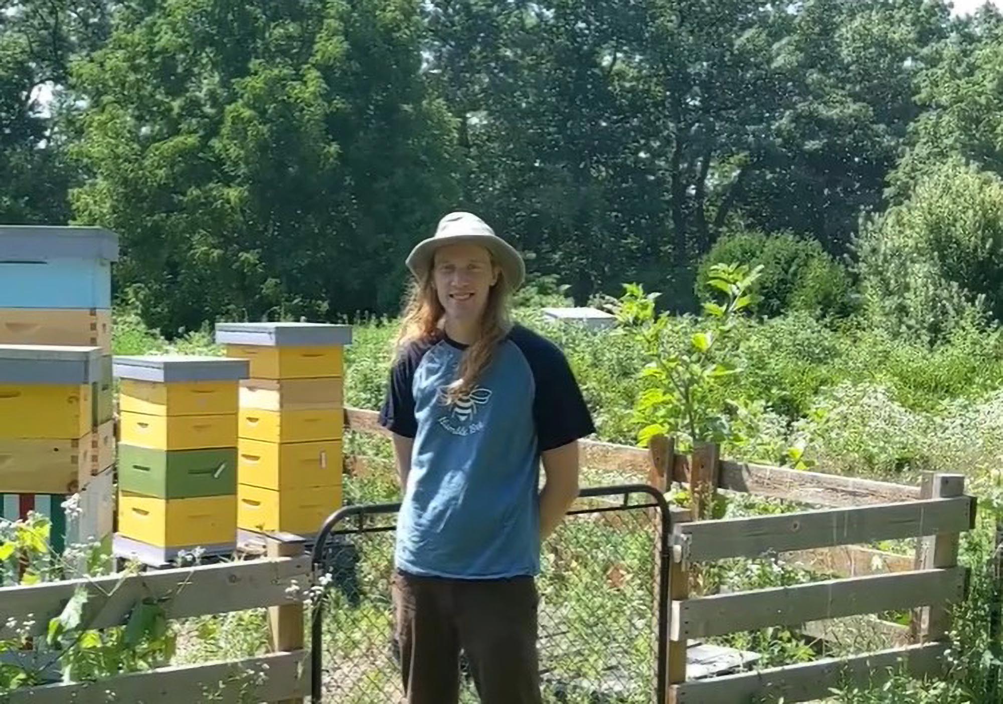 Sustainable Beekeeping Expert Explains Swarm Rescue